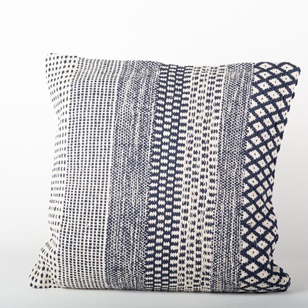 Cotton Cushion Cover, Navy