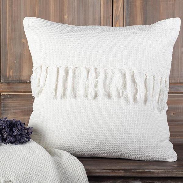 Waffle Weave Cushion Covers from Linen