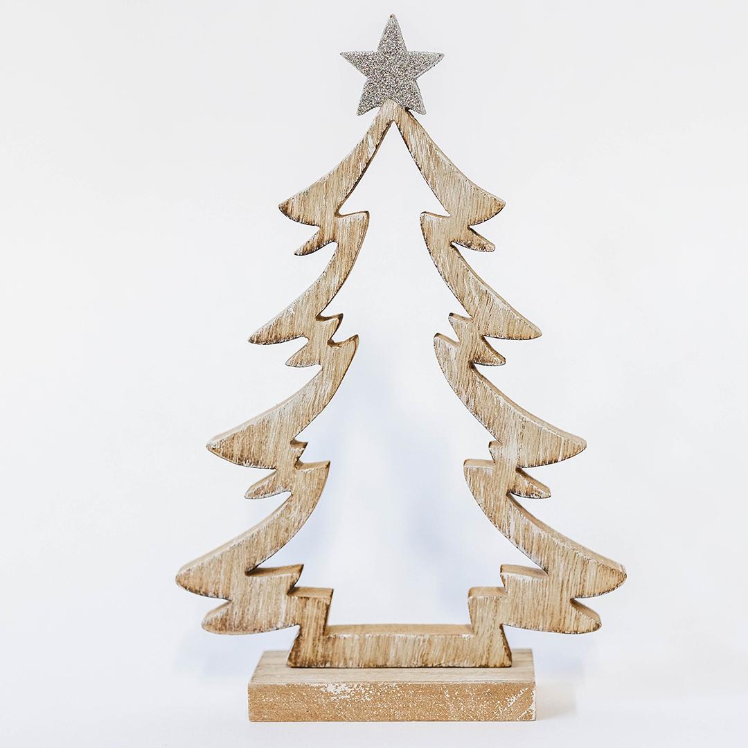 Rustic Wooden Christmas Tree