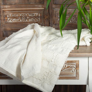 Cotton Waffle Throw