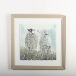 Framed Print, Three Is a Crowd