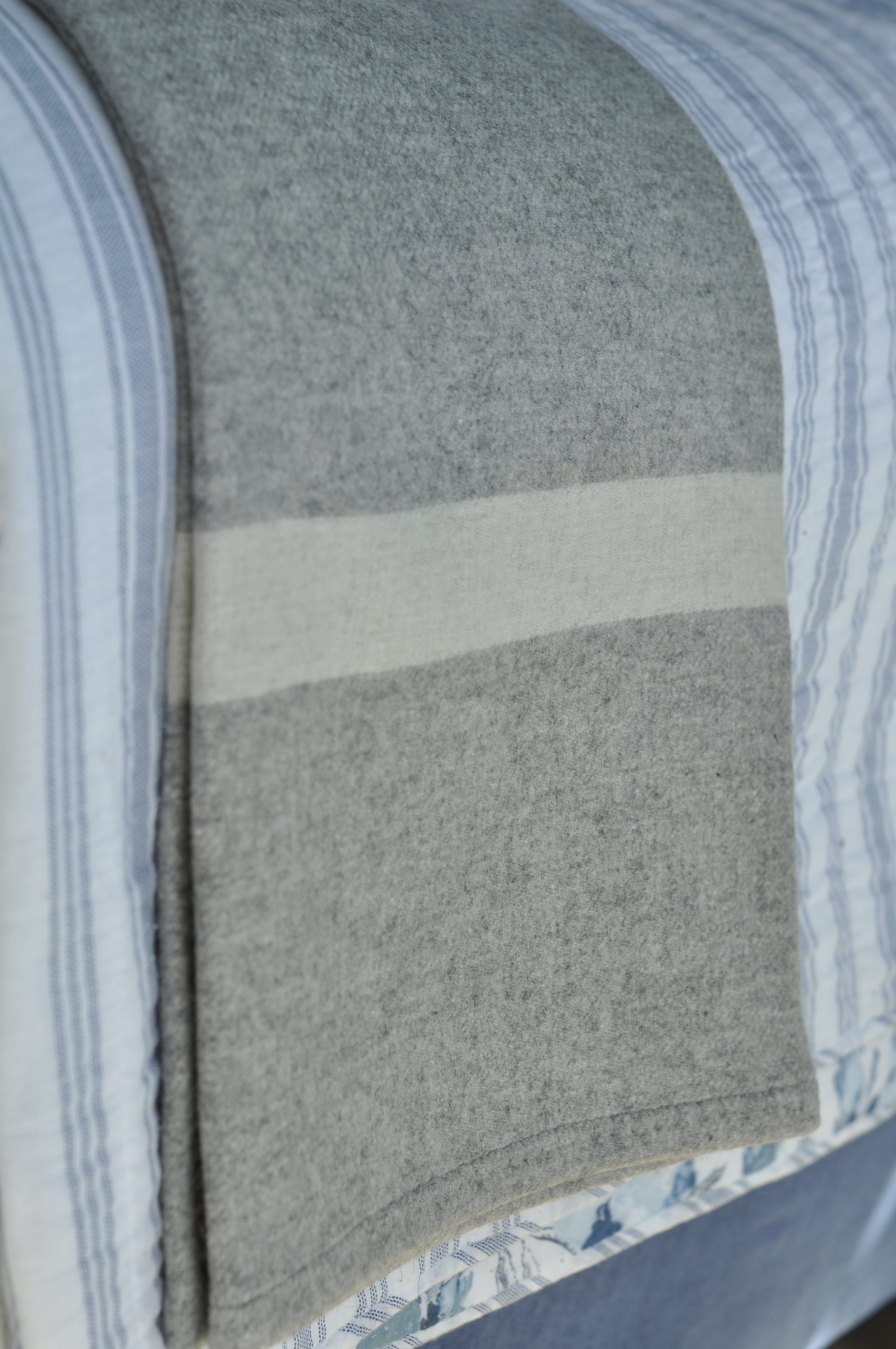 Grey Wool Blanket