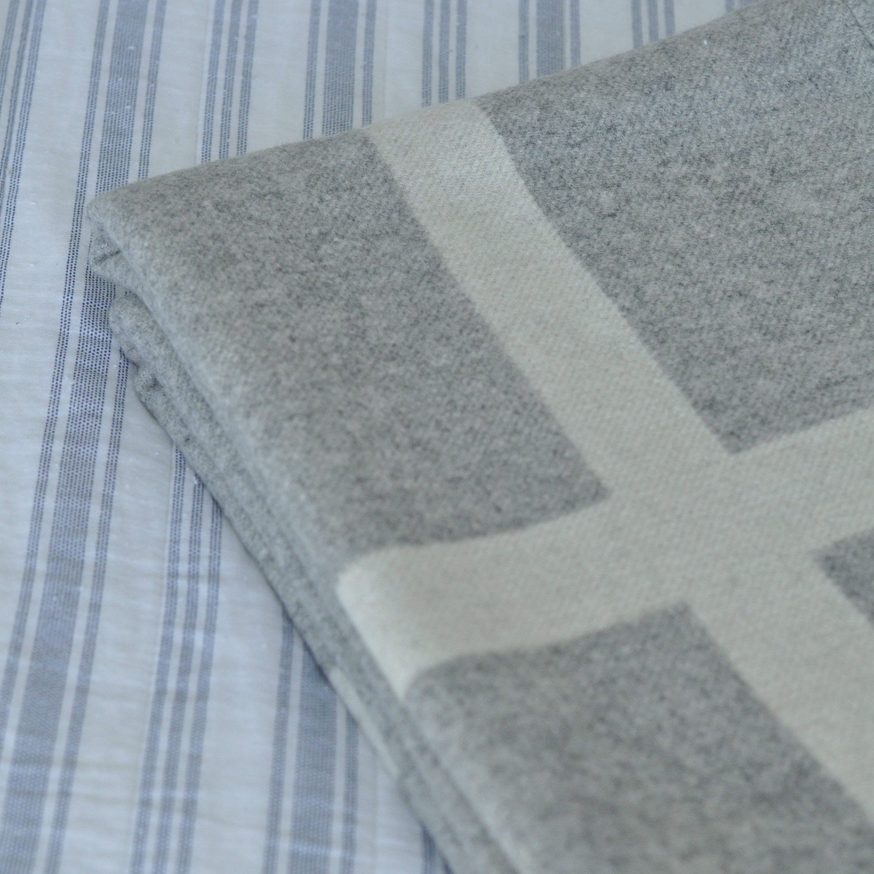 Grey Wool Blanket