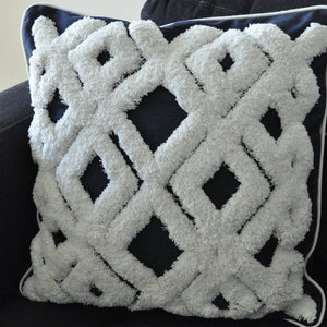 Boho Cotton Tufted Cushion Cover