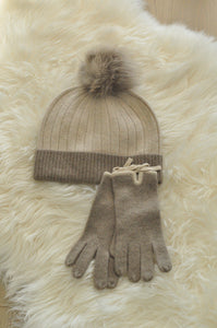 Beanie & Cashmere elegant ladies' gloves