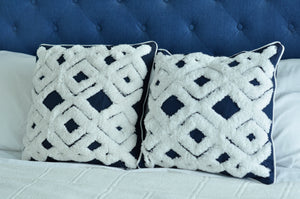 Boho Cotton Tufted Cushion Cover