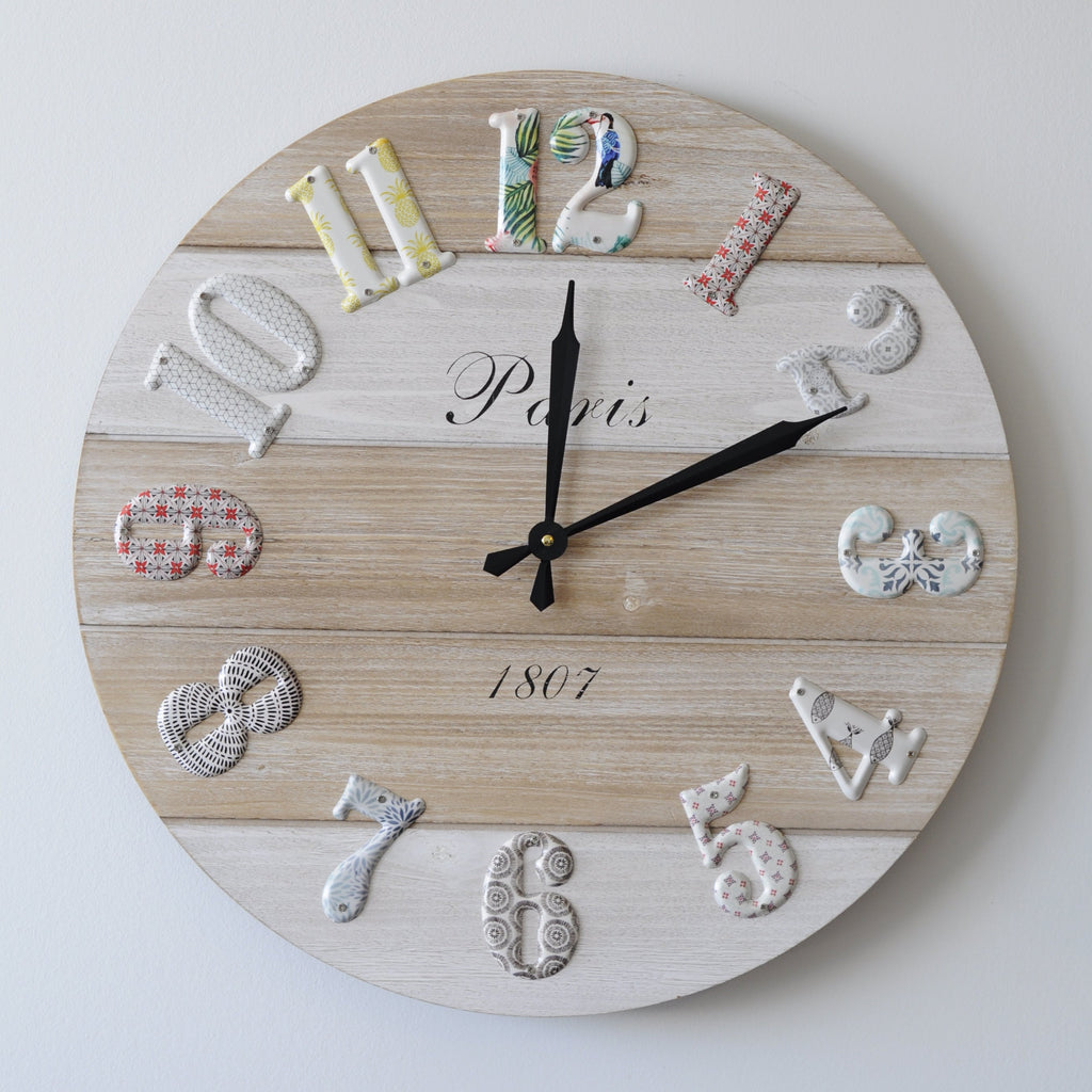 Wooden Wall Clock