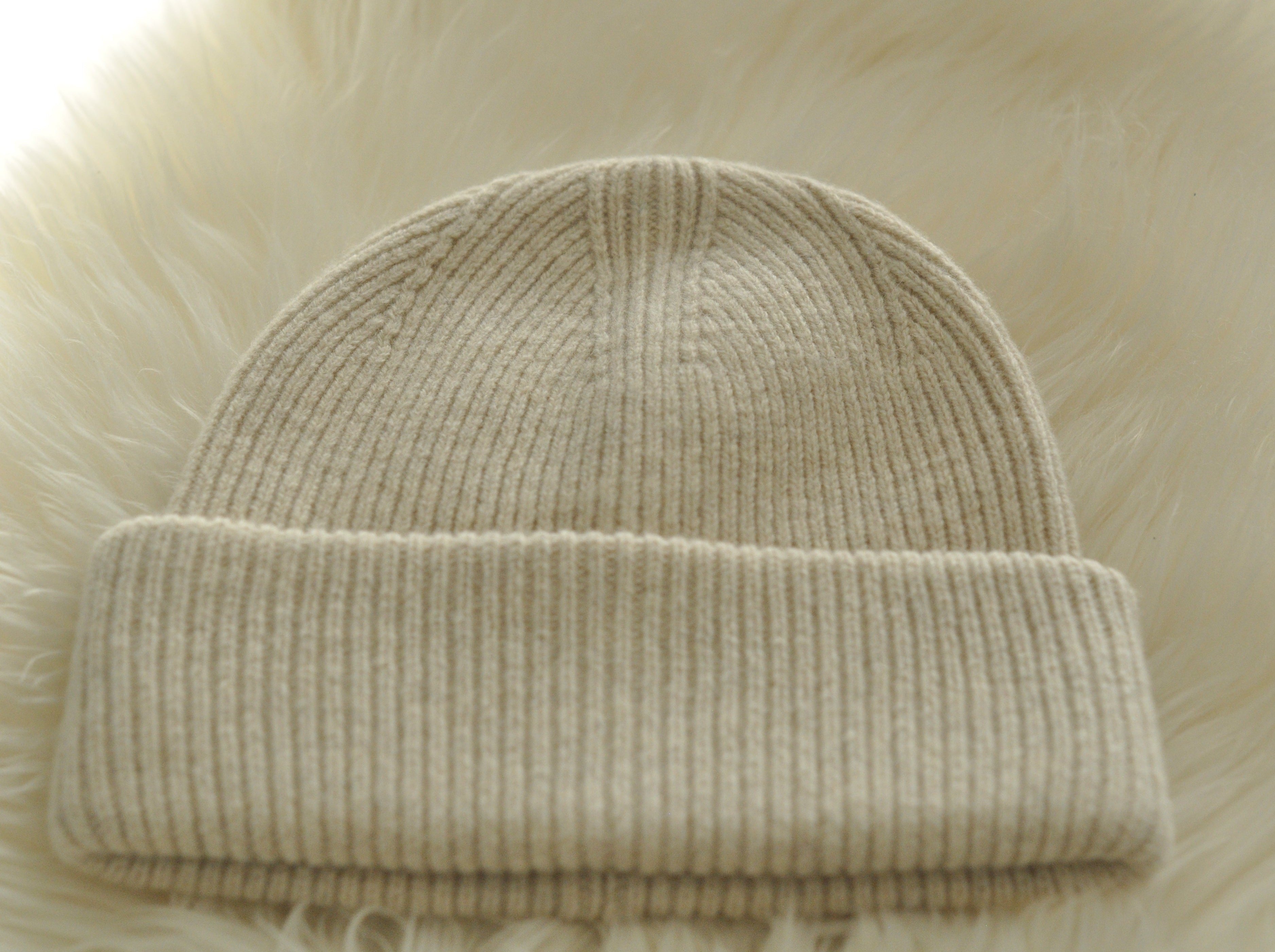 Pure Wool Beanie Hat