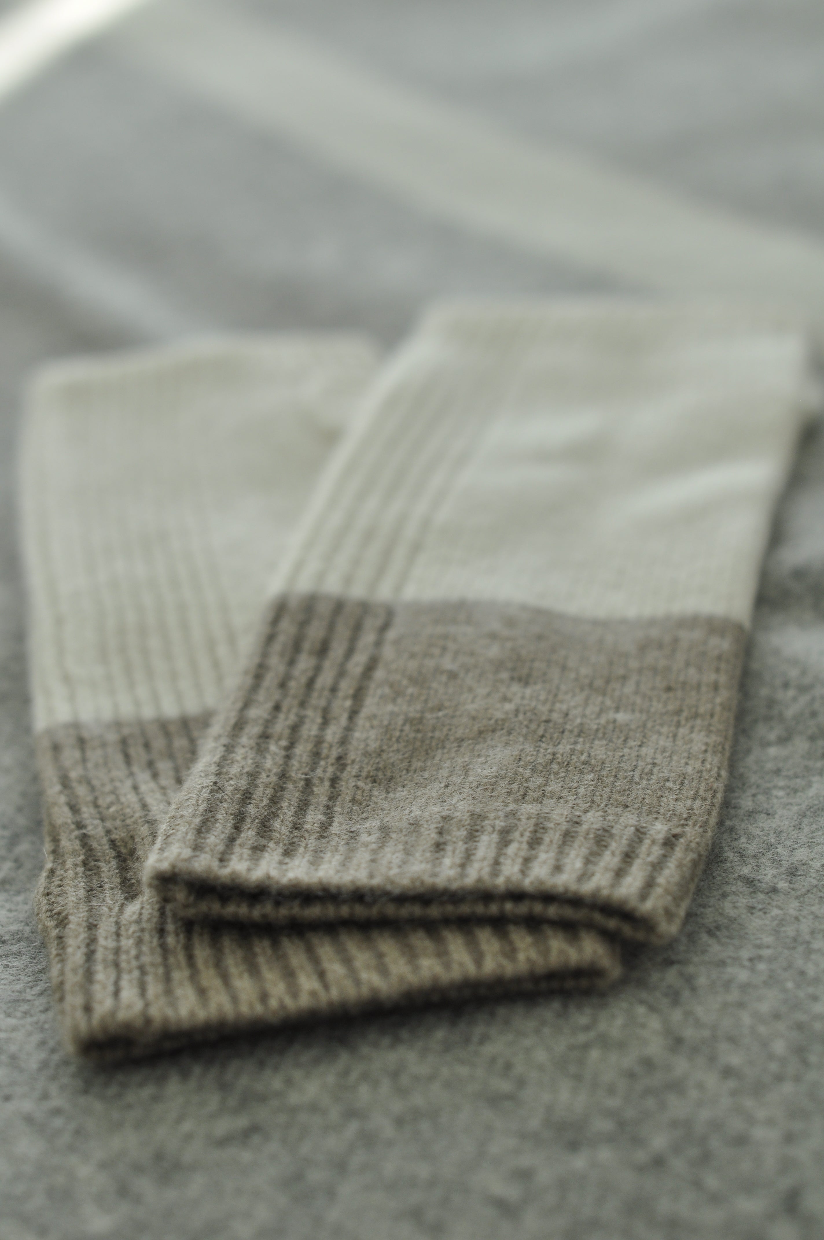 Cashmere fingerless gloves