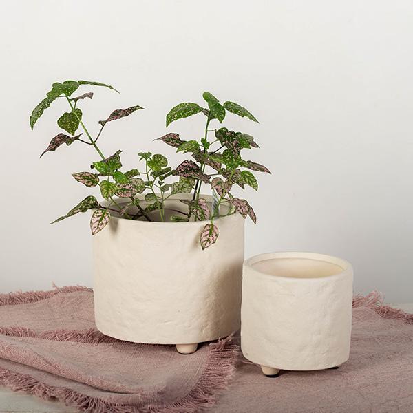 Ceramic Pots, Set of 2