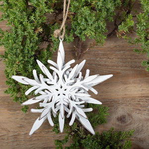 Metal Snowflake Ornament