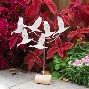 Metal Seabird Decoration