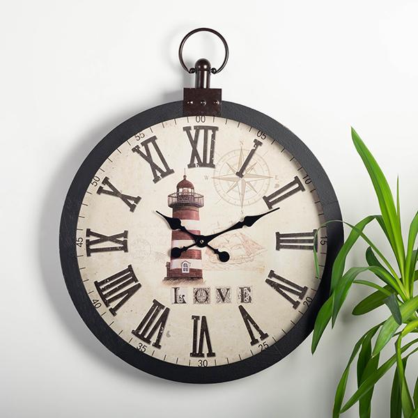 Lighthouses Wall Clock