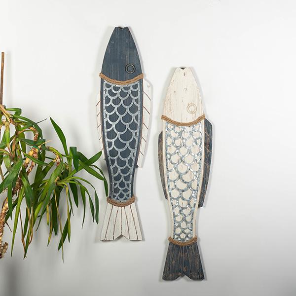 Wooden Fish Wall Art – the oak family boutique